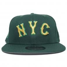 New Era 9Fifty Snapback Cap New York Mets NYC Logo 2013 All Star Game / Dark Green