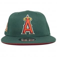 New Era 9Fifty Snapback Cap Los Angeles Angels 50th Anniversary / Green (Red UV)