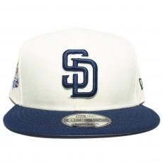 New Era 9Fifty Snapback Cap San Diego Padres 40th Anniversary / Off White x Navy Blue