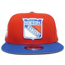 New Era 9Fifty Snapback Cap New York Rangers 85th Anniversary / Red x Blue
