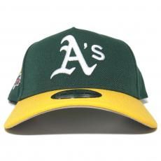 New Era 9Forty A-Frame Snapback Cap Oakland Athletics 1989 World Series Battle of the Bay / Green