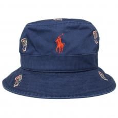 Polo Ralph Lauren P-Wing Embroidered Bucket Hat / Navy