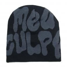 Skullcap Beanie Mea Culpa / Black x Grey