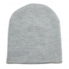 Skullcap Plain Beanie / Grey