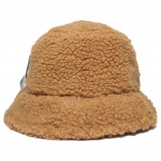 Newhattan Boa Fleece Bucket Hat 2512 / Camel