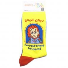 ODD Sox x Chucky Friend To The End Socks / Yellow x Blue