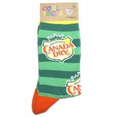 ODD Sox x Canada Dry Stripes Socks / Green