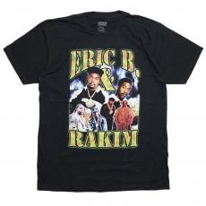 Eric B. & Rakim Official Merch Collage T-shirts / Black