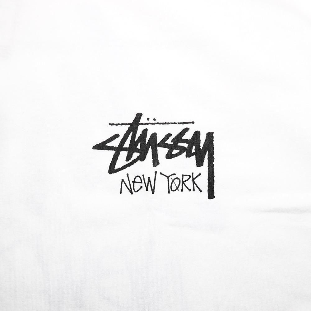 Stussy Stock New York L/S T-shirts / White - 名古屋 Blow