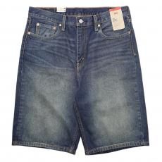 Levi's 469 Denim Shorts / Dark Blue Wash