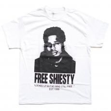 Pooh Shiesty Official Merch Free Shiesty T-shirts / White