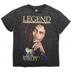 Bob Marley Official Merch Legend T-shirts / Vintage Black