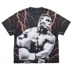 Mike Tyson Official Merch Lightning T-shirts / Vintage Black