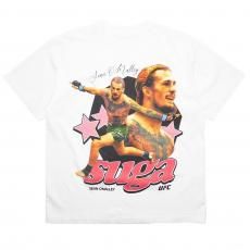UFC Official Merch Suga Sean O'Malley T-shirts / White