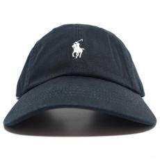 Polo Ralph Lauren Cotton Baseball 6Panel Cap / Black