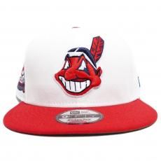 New Era 9Fifty Snapback Cap Cleveland Indians 1954 All Star Game / White x Red