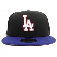 New Era 9Fifty Snapback Cap Los Angeles Dodgers 2024 World Series / Black x Blue