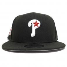 New Era 9Fifty Snapback Cap Philadelphia Phillies Citizens Bank Park / Black