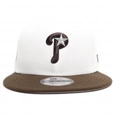 New Era 9Fifty Snapback Cap Philadelphia Phillies 1996 All Star Game / White x Brown