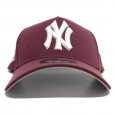 New Era 9Forty A-Frame Snapback Cap “New York Yankees 2024 World Series” / Maroon