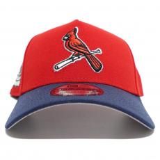 New Era 9Forty A-Frame Snapback Cap St. Louis Cardinals Busch Stadium Final Season / Red x Navy