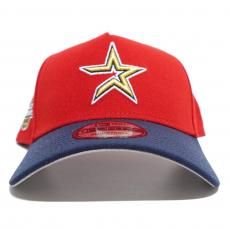 New Era 9Forty A-Frame Snapback Cap Houston Astros 2005 World Series / Red x Navy