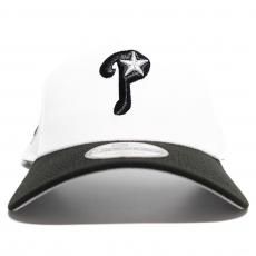 New Era 9Forty A-Frame Snapback Cap Philadelphia Phillies 20th Anniversary / White x Black