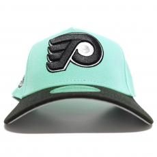 New Era 9Forty A-Frame Snapback Cap Philadelphia Flyers 50th Anniversary / Teal x Black
