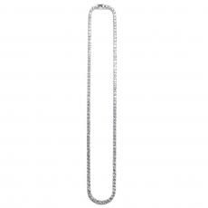 Silver 925 Tennis Chain Necklace No.365 / Silver
