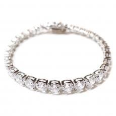Silver 925 Tennis Chain Bracelet No.88 / Silver