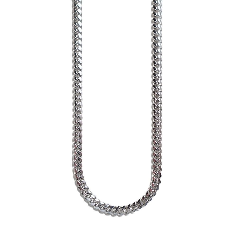 Silver 925 Miami Cuban Chain Necklace No.371 / Silver