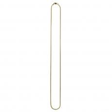14K Coating Silver 925 Miami Cuban Chain Necklace No.375 / Gold