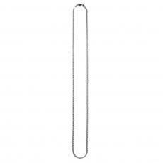 Silver 925 Rope Chain Necklace No.383 / Silver