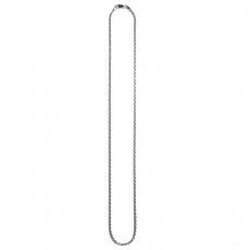 Silver 925 Rope Chain Necklace No.384 / Silver