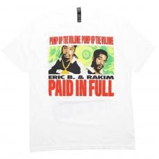 Eric B. & Rakim Official Merch Paid In Full T-shirts / White