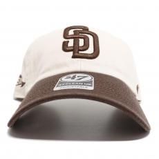 47 Clean Up Grand Stand 6Panel Cap San Diego Padres / Bone x Brown
