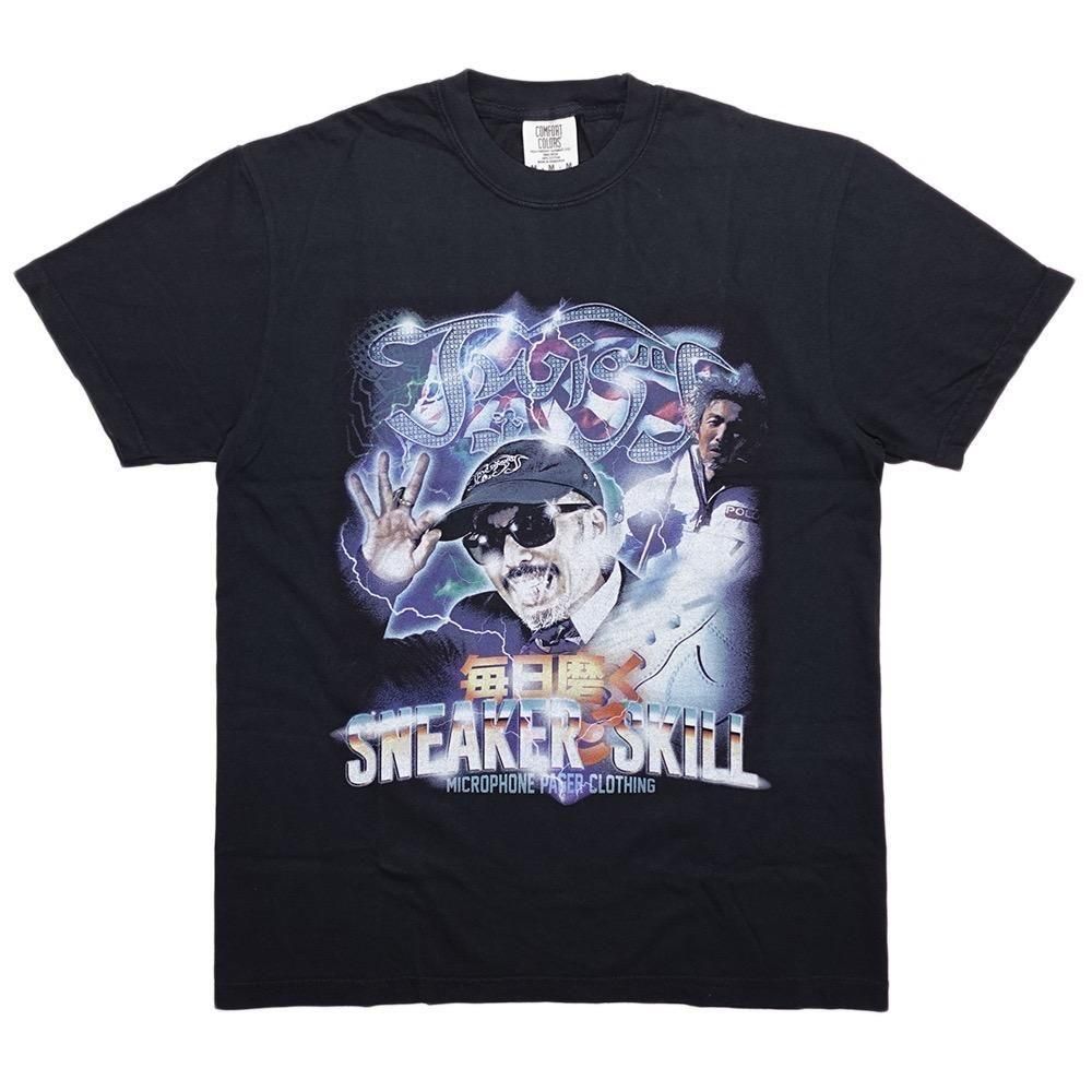 Microphone Pager Clothing Twigy Rap T-shirts 2025 / Black - 名古屋