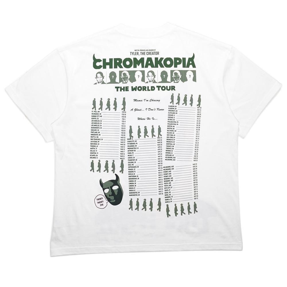 Tyler the creator Tシャツ L LIKE HIM TOUR Tyler, The Creator Chromakopia Tour Merch Like Him T-shirts