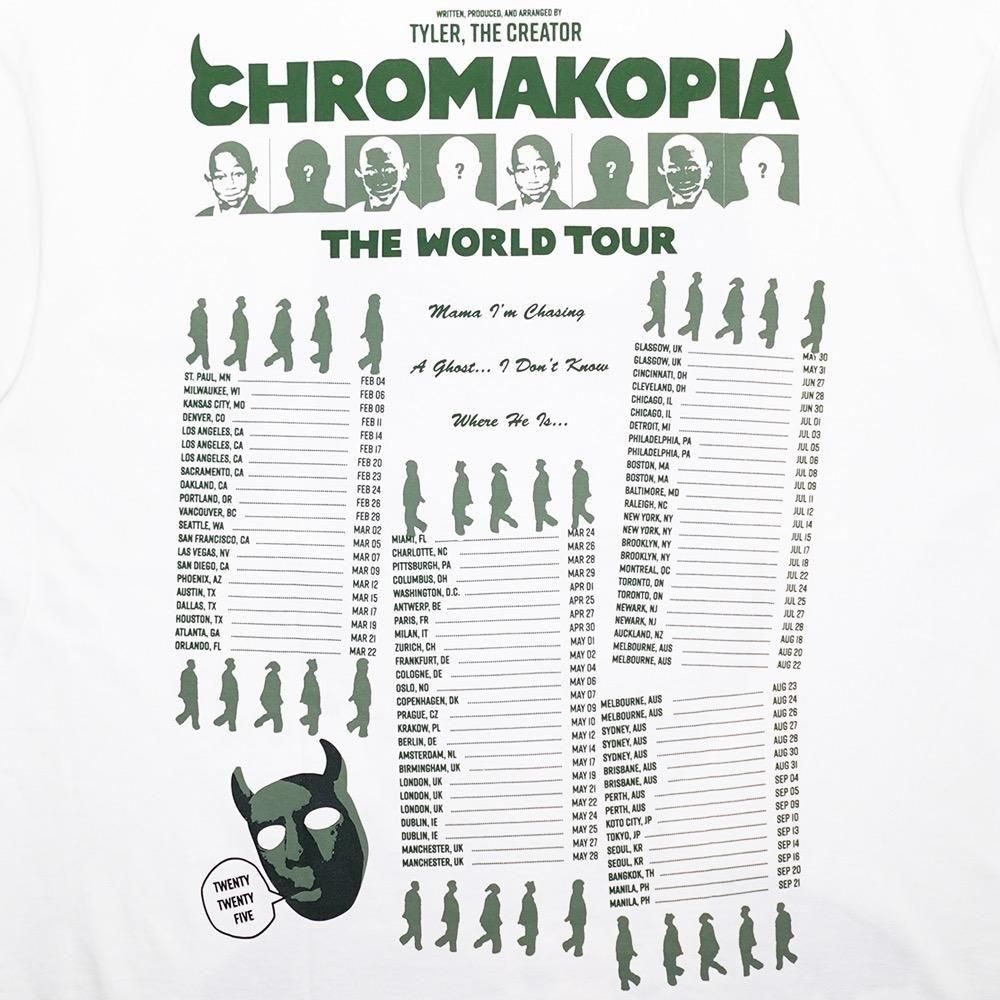Tyler, The Creator Chromakopia Tour Merch Like Him T-shirts