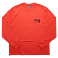 Stussy Stock New York L/S T-shirts / Cayenne