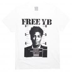 YoungBoy Never Broke Again Official Merch Free YB T-shirts / White