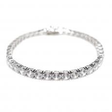 Silver 925 Tennis Chain Bracelet No.92 / Silver