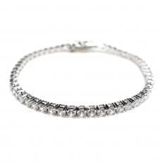 Silver 925 Tennis Chain Bracelet No.93 / Silver