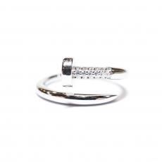 Silver 925 Nail Ring No.94 / Silver