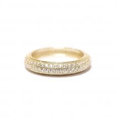 14K Coating Silver 925 Ring No.95 / Goid