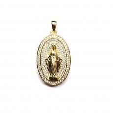 14K Coating Silver 925 Chain Top No.138 Maria / Gold
