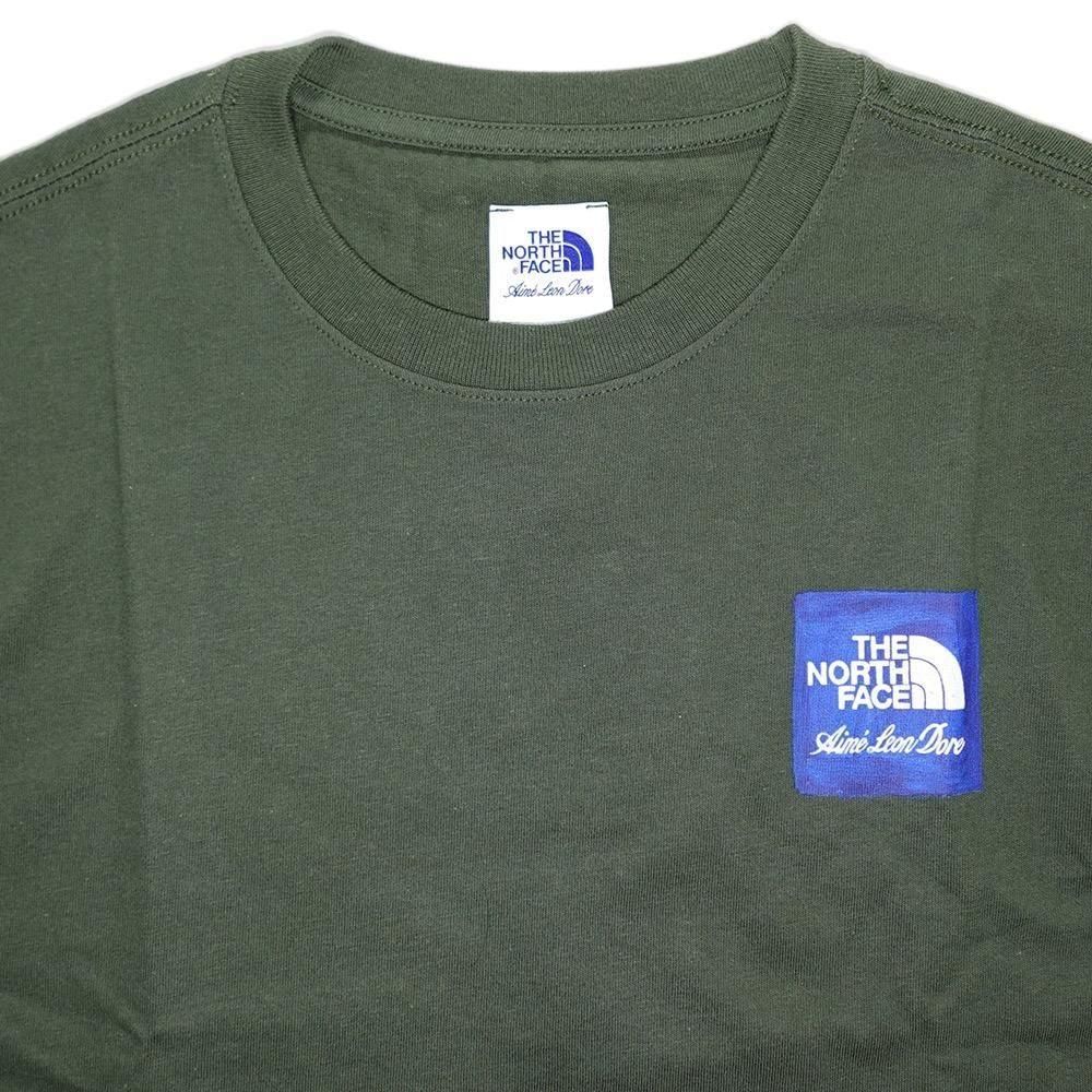 Aime Leon Dore x The North Face Logo T-shirts / Kombu Green
