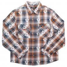 True Religion Multi Horseshoe Flannel L/S Shirts / Sandstorm x Midnight