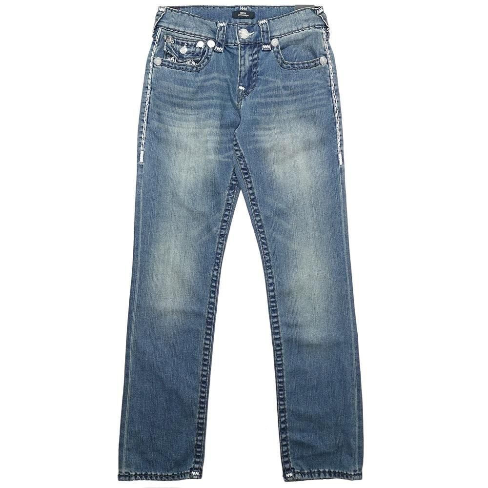 「希少」True Religion デニム True Religion Ricky Super T Denim Pants / Medium Wash Blue