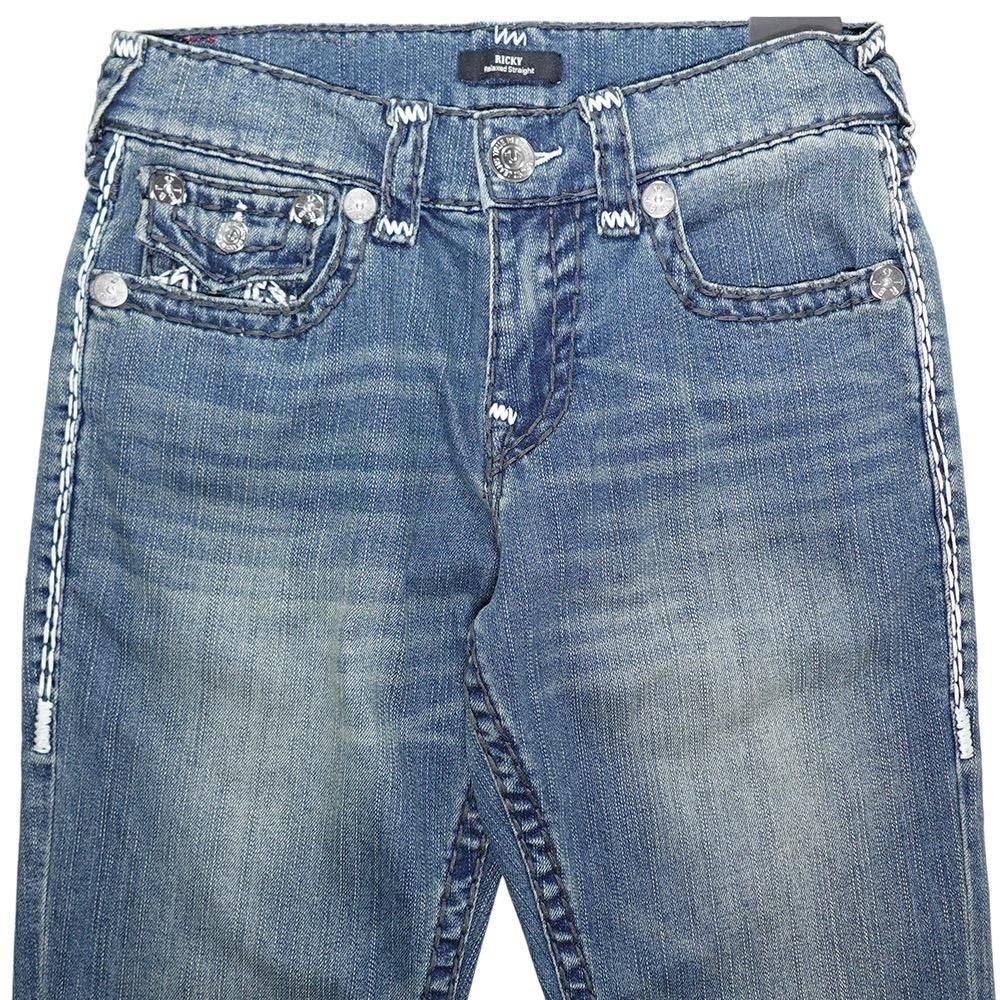 True Religion RICKY SUPER T W32 アイスブルー True Religion RICKY SUPER T W32 アイスブルー True Religion